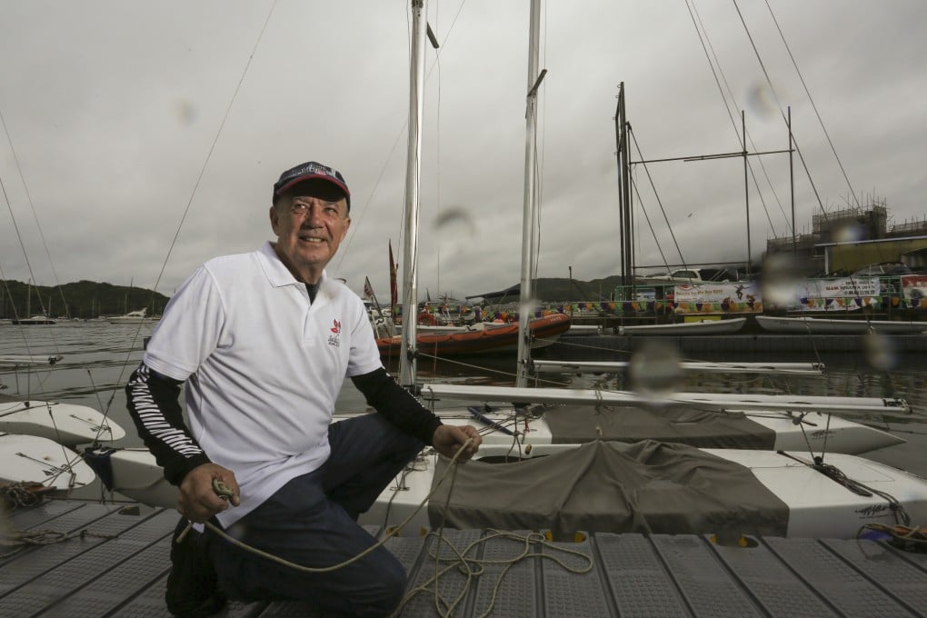 The late Mike Rawbone co-founded Sailability Hong Kong and his legacy lives on in the underprivileged who are learning to sail. Photo: Jonathan Wong
