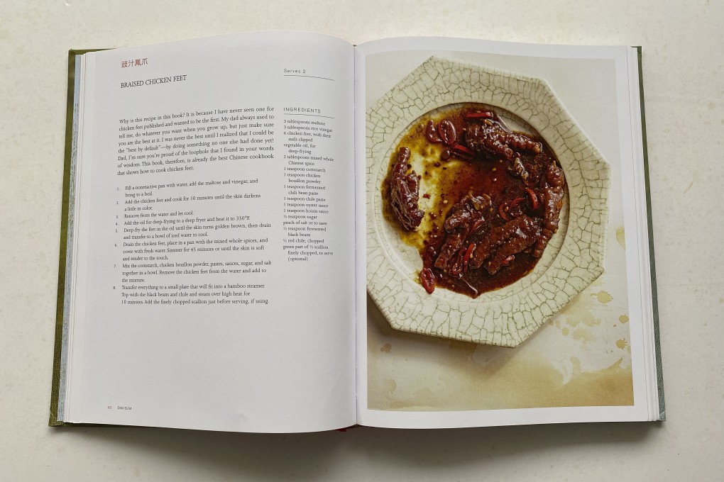 A recipe for braised chicken feet from A. Wong: The Cookbook by British-Chinese chef Andrew Wong. Photo: SCMP / Jonathan Wong