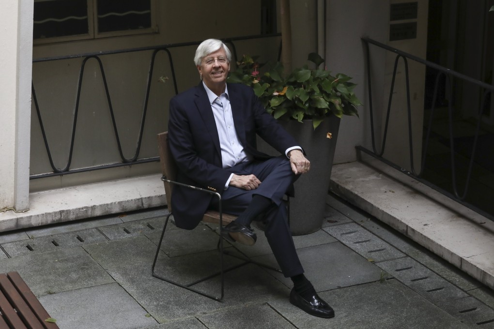 David Nesbitt, founder of the Nesbitt Centre, at St John's Cathedral, in Central. Photo: SCMP / Jonathan Wong