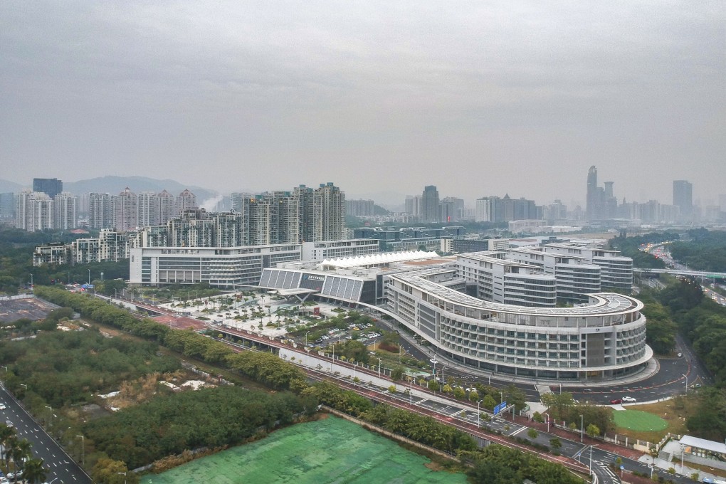 The University of Hong Kong-Shenzhen Hospital is in the Futian district. Photo: Roy Issa