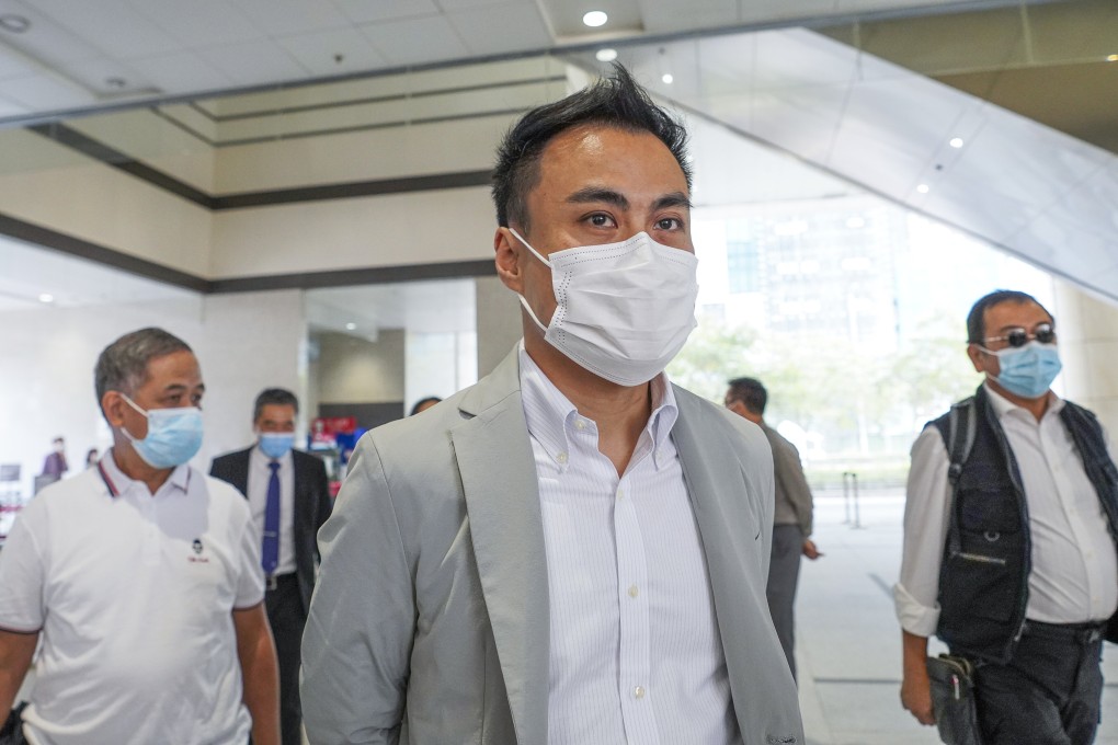 Kwok Wai-keung appeared at West Kowloon Magistrates Court on Monday, where the justice department declined to pursue assault charges against him. Photo: Winson Wong