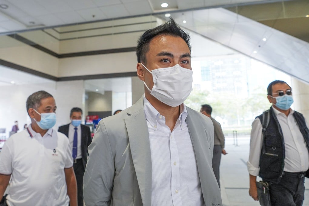 Kwok Wai-keung appeared at West Kowloon Magistrates Court on Monday, where the justice department declined to pursue assault charges against him. Photo: Winson Wong