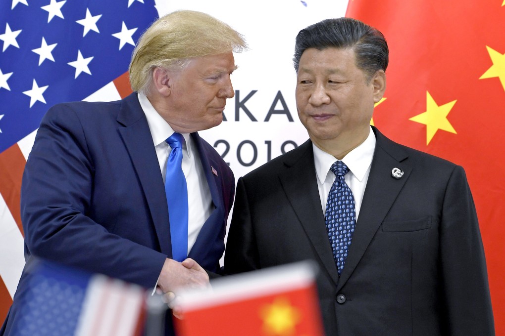 US President Donald Trump with Chinese President Xi Jinping at the Group of 20 summit in Japan in June 2019. Photo: AP