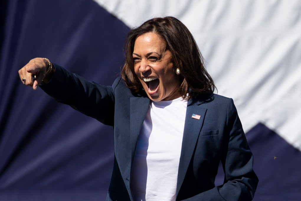 Kamala Harris, the US vice-president elect, pictured last month after speaking at a campaign event in Texas. Photo: AFP