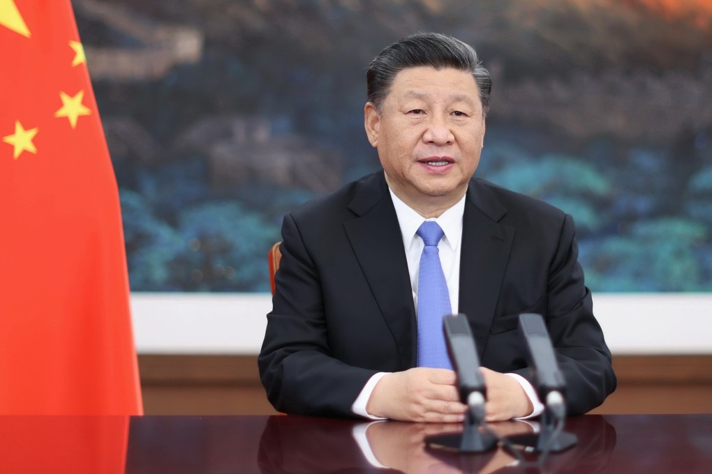 Xi Jinping delivers a keynote speech at the opening of the China International Import Expo in Shanghai. Photo: Xinhua