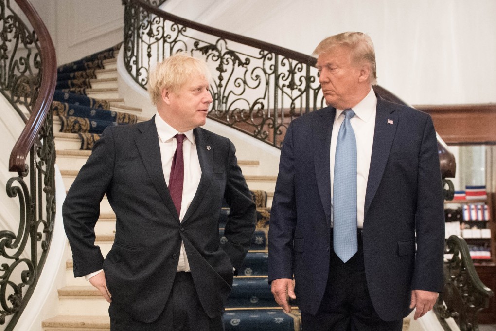 British Prime Minister Boris Johnson’s closeness to US President Donald Trump is seen as an obstacle to relations with the incoming Biden administration. Photo: Getty Images