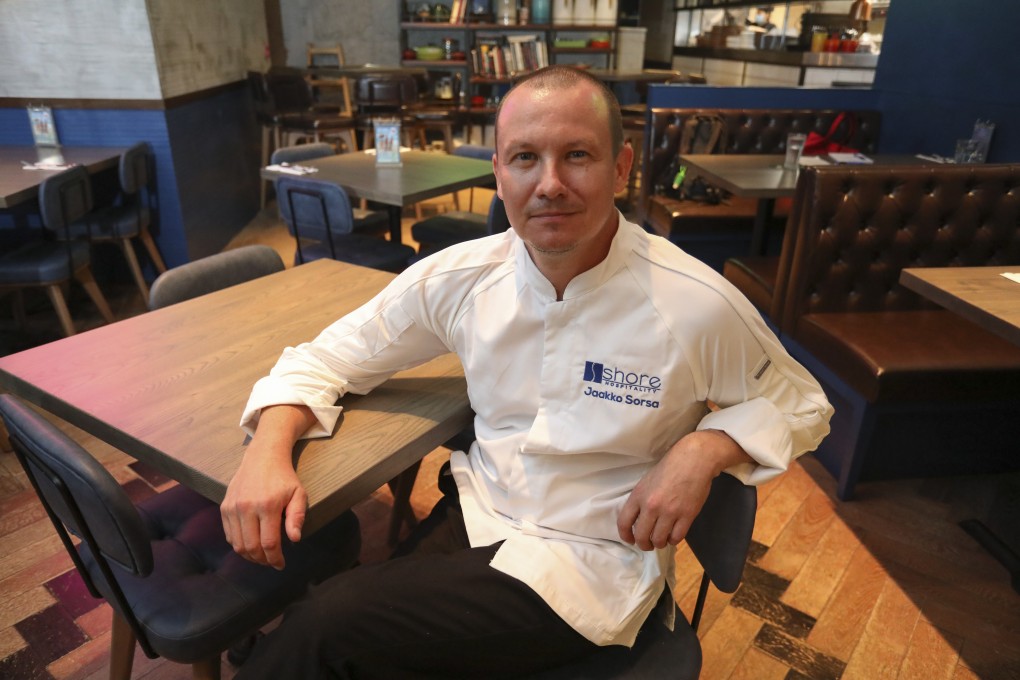 Shore Hospitality’s executive chef Jaakko Sorsa, at The Blind Pig restaurant, in Tsim Sha Tsui. Photo: SCMP / May Tse