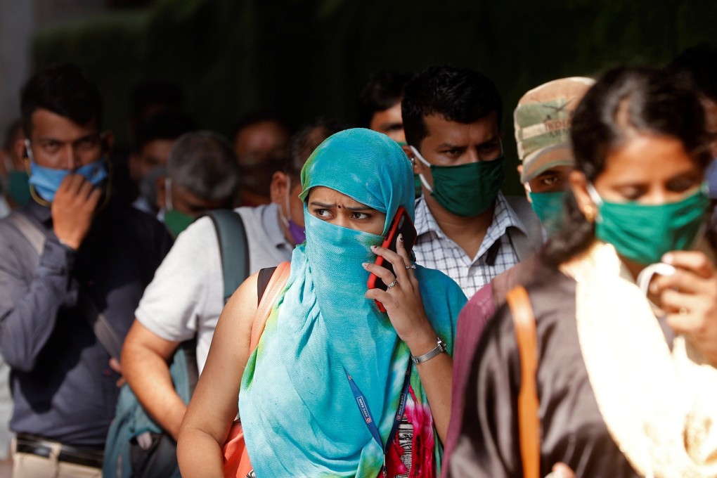 India is seeking hi-tech ways to enforce coronavirus rules. Photo: Reuters