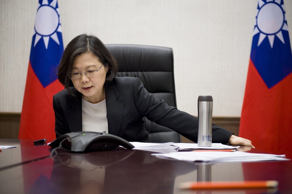 In late 2016, Taiwanese President Tsai Ing-wen spoke directly to US president-elect Donald Trump. Photo: EPA