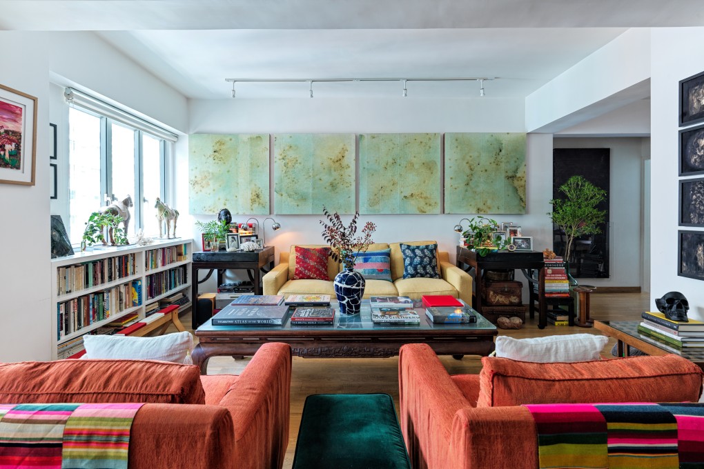 Artist Didi Abe and architect Richard Cunliffe’s Tin Hau home. Photography: John Butlin. Photography assistant: Timothy Tsang. Styling: Flavia Markovits