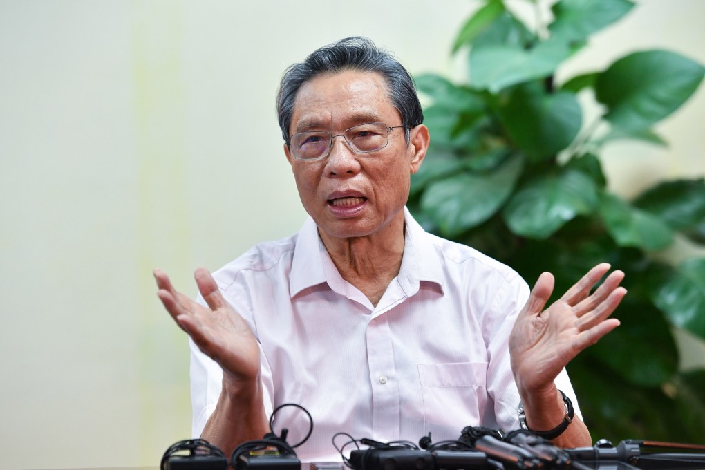 Chinese respiratory specialist Zhong Nanshan says spreading the word about disease prevention measures helped to ease public fears. Photo: Xinhua