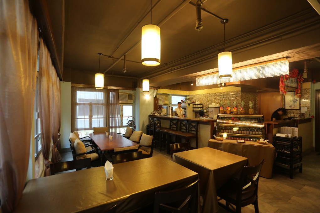 Kerry Tsang, an entrepreneur, loves going to Green Veggie in Sheung Wan for the “beyond delicious” mock pork chop. Photo: SCMP