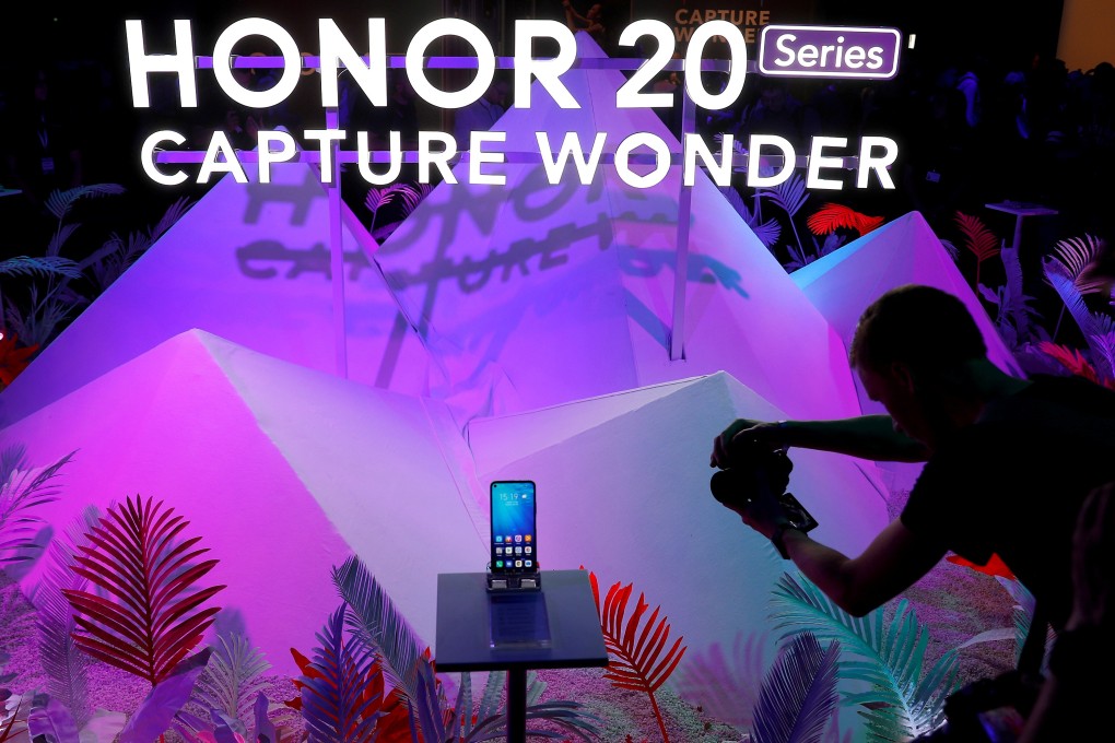 Huawei Technologies’ budget smartphone brand Honor has generated revenue of more than US$10 billion in the past five years, according to the company. Photo: Reuters