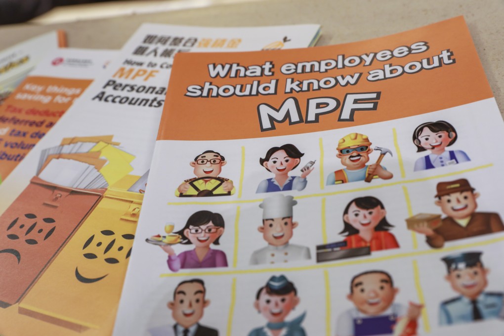 Mandatory Provident Fund scheme leaflets explain the basics of Hong Kong’s retirement protection scheme, which is criticised as skewed towards protecting employers rather than workers. Photo: May Tse
