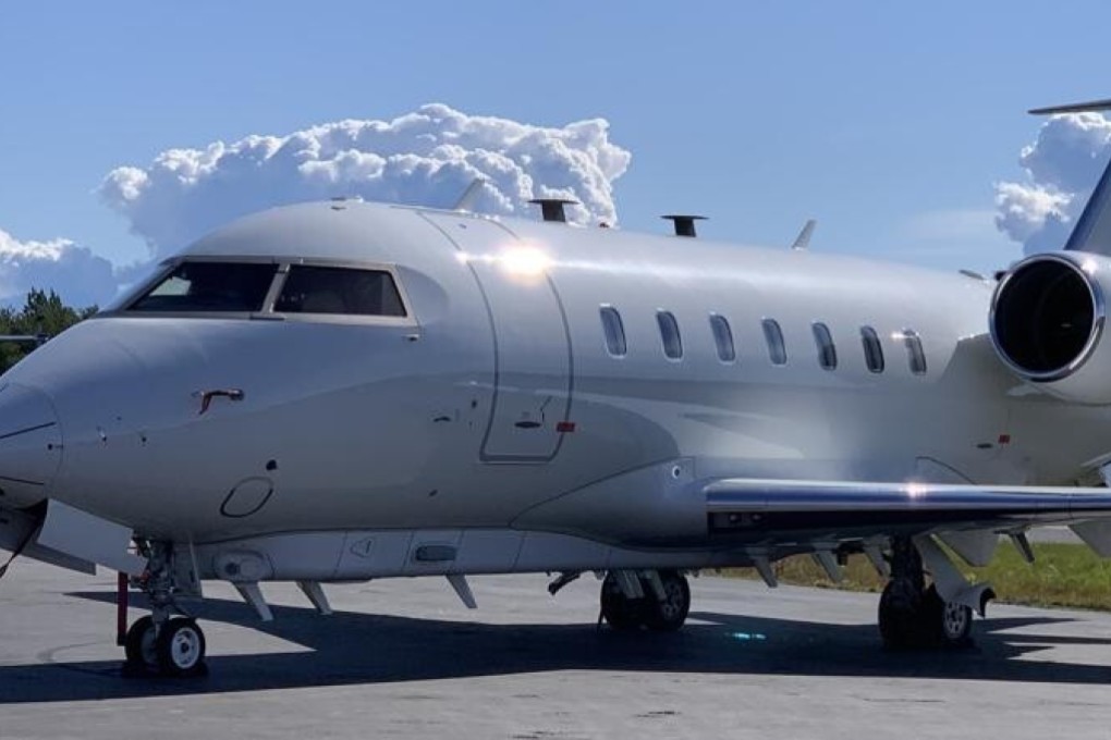 A Bombardier CL-650 was among the aircraft sent to the region, according to a Beijing-based think tank. Photo: US Navy