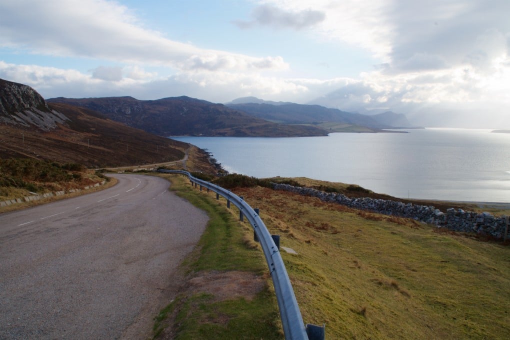 While waiting for travel to become possible again, Scotland in a Box’s snacks, gifts, and audio files of music and stories invite you to recreate a road trip in your own car or living room. Photo: Peter Neville-Hadley