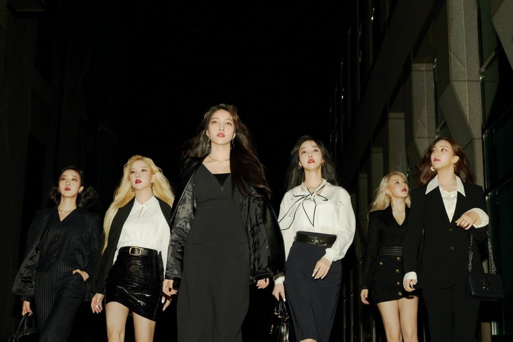 K-pop girl band Gfriend are channelling modern witches in their latest album Walpurgis Night. Photo: Source Music