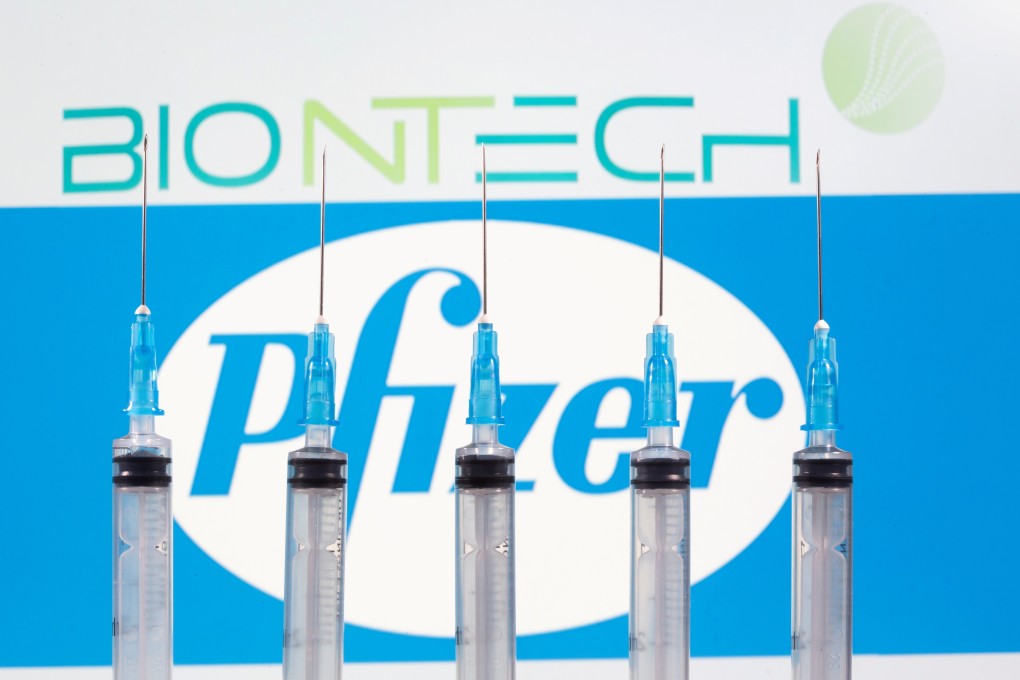 The vaccine developed by BioNTech and Pfizer is said to be 90 per cent effective. Photo: Reuters