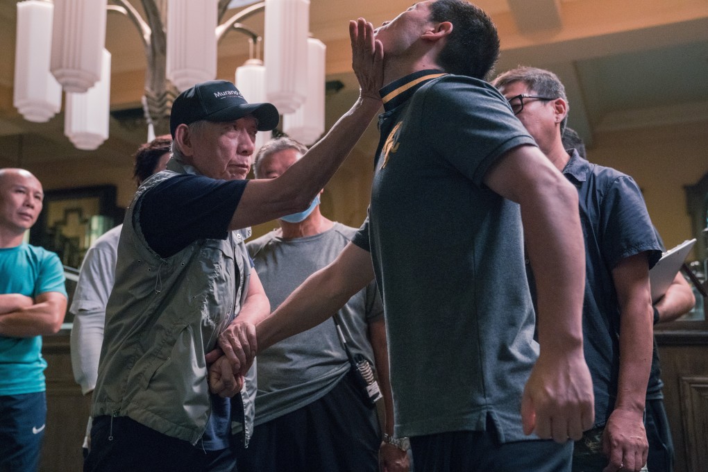 Martial arts choreographer Yuen Woo-ping on the set of Master Z: The Ip Man Legacy (2018). The action scene choreographer played a unique role in Hong Kong cinema.
