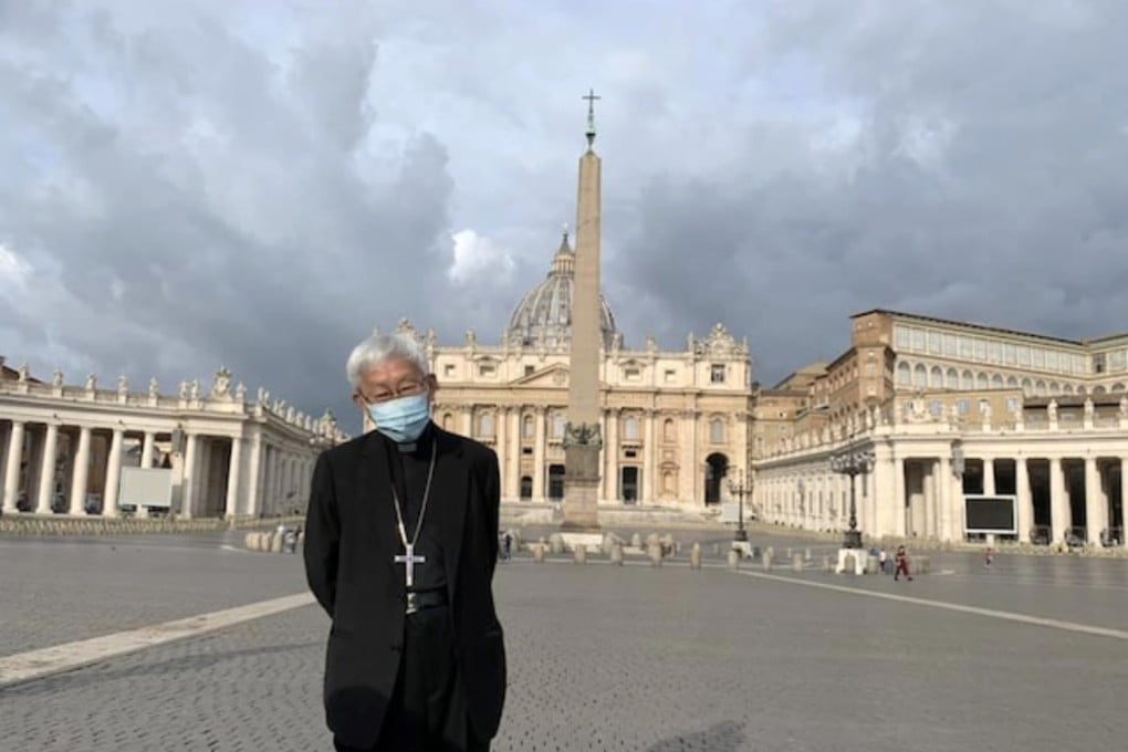 Cardinal Joseph Zen also visited Rome in September but was unable to meet the Pope. Photo: Handout