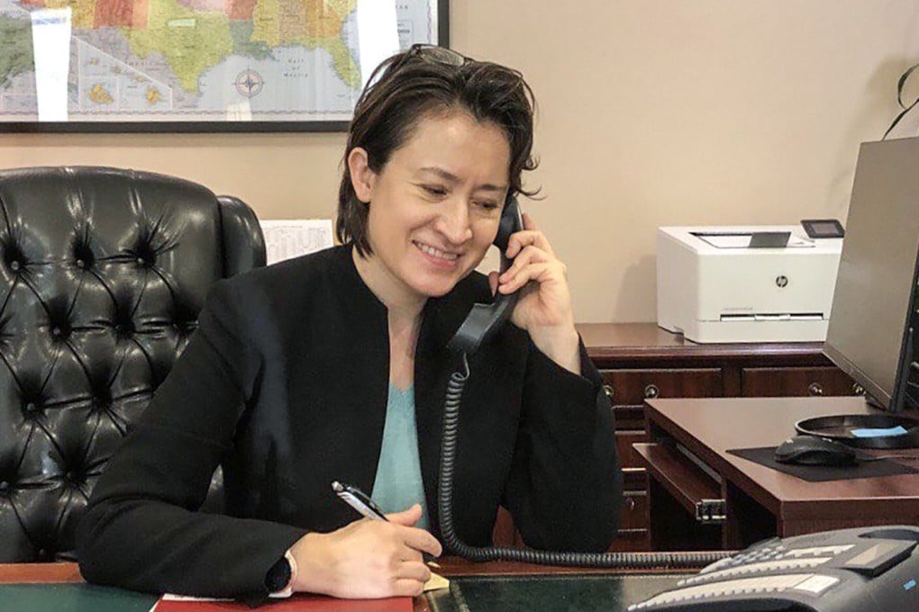 Hsiao Bi-khim, Taiwan’s representative in Washington, says she spoke to Antony Blinken over the phone. Photo: Twitter