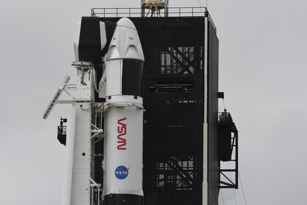 The Falcon 9 rocket was scheduled for a Saturday launch but was delayed due to weather conditions. Photo: Getty Images/AFP