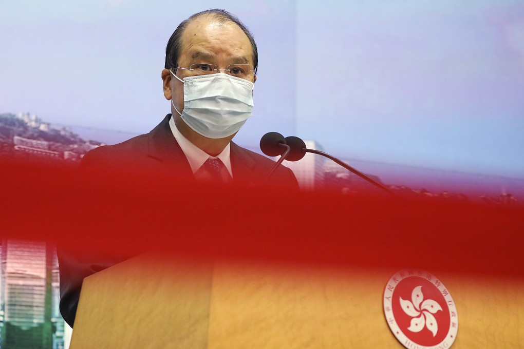 Chief Secretary Matthew Cheung has described Beijing’s resolution as ‘constitutional, legal and reasonable’. Photo: Nora Tam