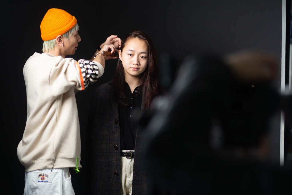 Chan Ming-yan, 24, poses for a photo that will be included in the Transcendence Art Show. Photo: Handout