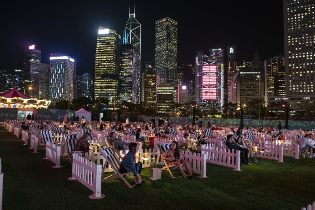 The Grounds at AIA Vitality Park is Hong Kong’s first purpose-built, Covid-safe event and entertainment space. Photo: The Grounds