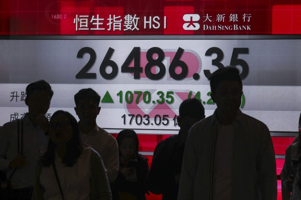 The Hang Seng Index reaches an eight-month high a powerful run in Geely Auto stock to a level not seen since June 2018. Photo: Felix Wong