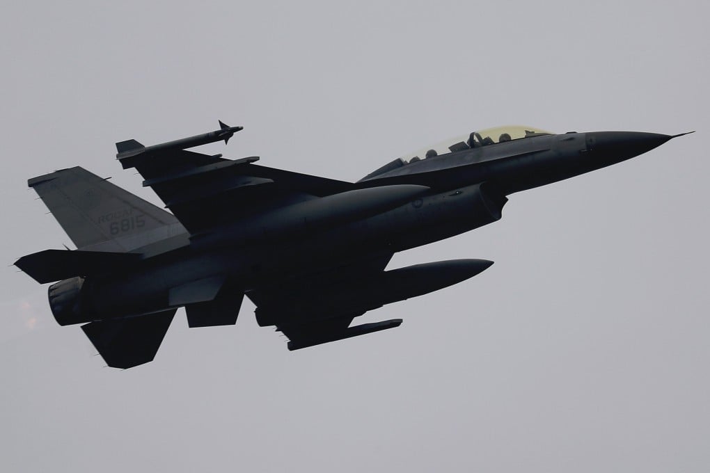 Taiwan has grounded all of its F-16 fighters after one of them went missing on Tuesday. Photo: EPA-EFE