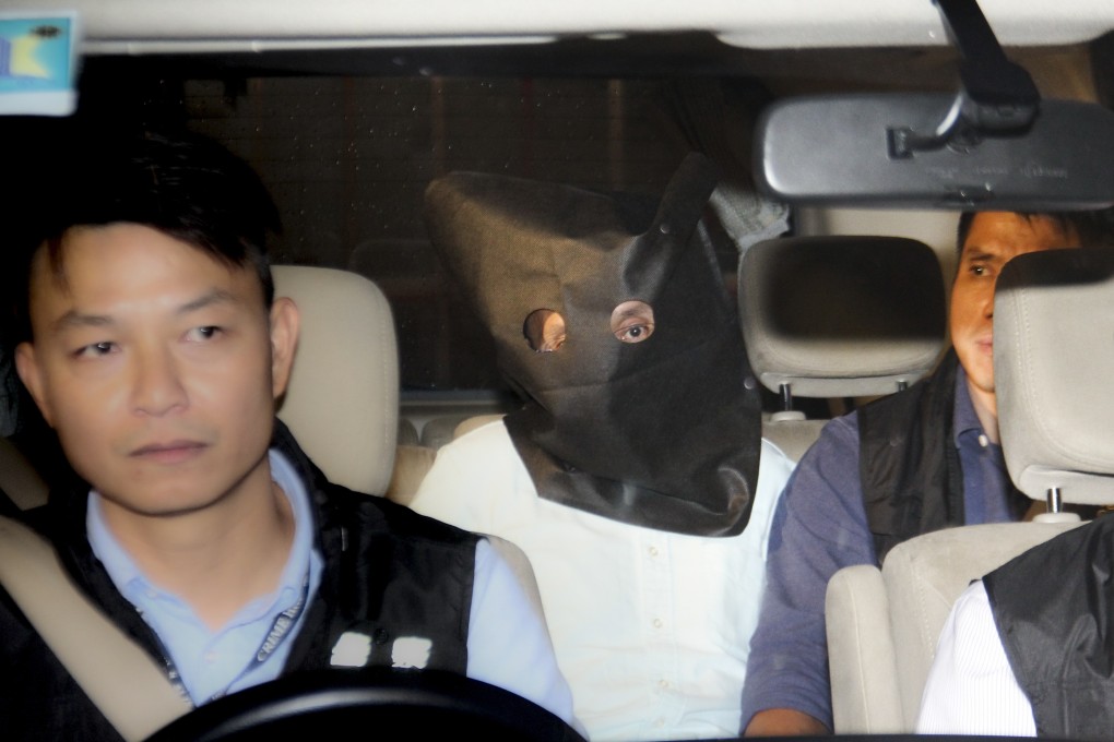 Associate Professor Cheung Kie-chung is seen after his arrest for the 2018 killing of his wife. Photo: Handout