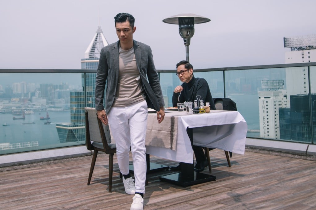 Pakho Chau (left) and Ken Chan in a still from The Infernal Walker (category IIB; Cantonese), directed by Wong Ka-fai.