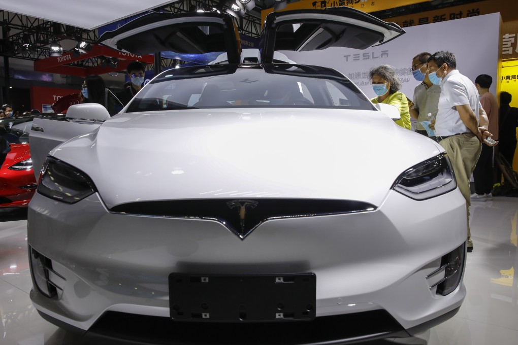 Tesla is opening a customer experience centre in Zhuhai. Photo: EPA-EFE