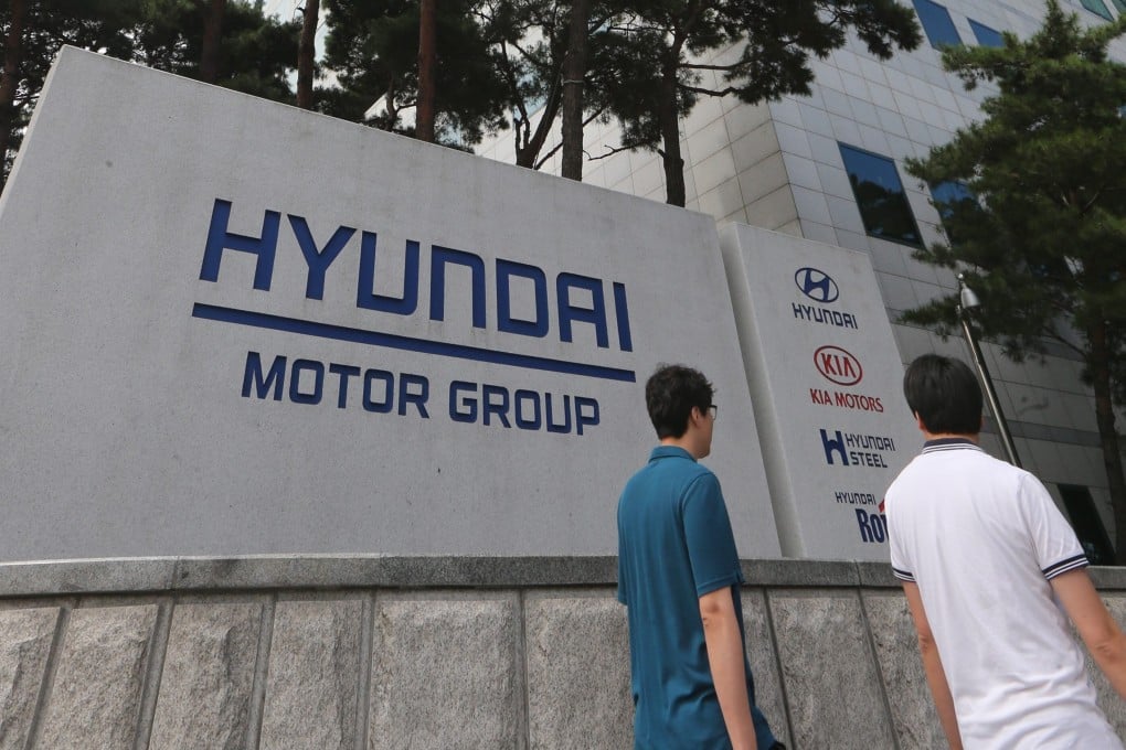The headquarters of Hyundai Motor in Seoul. Photo: EPA