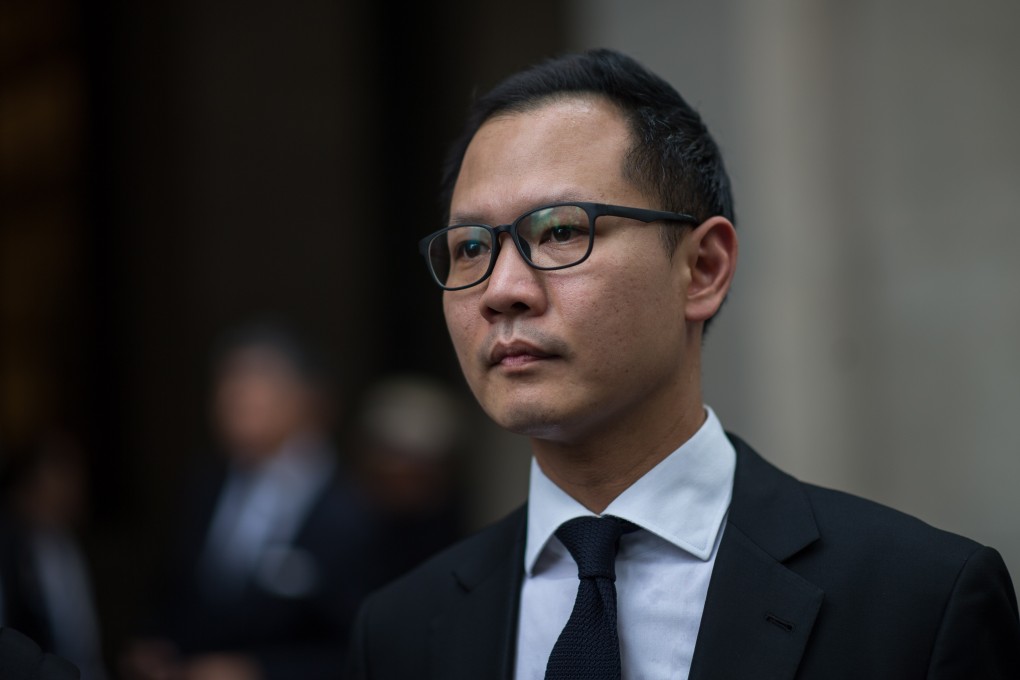 Dennis Kwok has given up his Canadian passport but says he does not plan to leave the city. Photo: EPA-EFE