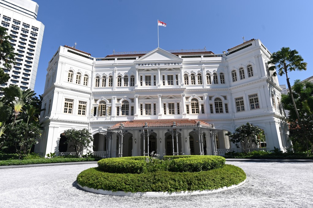 Raffles Hotel in Singapore is one of the places there offering the best deals for Hongkongers taking advantage of the travel bubble. Photo: AFP