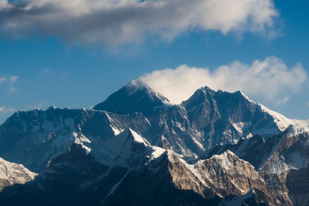 Traces of microplastics have been found close to the top of Everest, the highest location at which such pollutants have been discovered. Photo: AFP