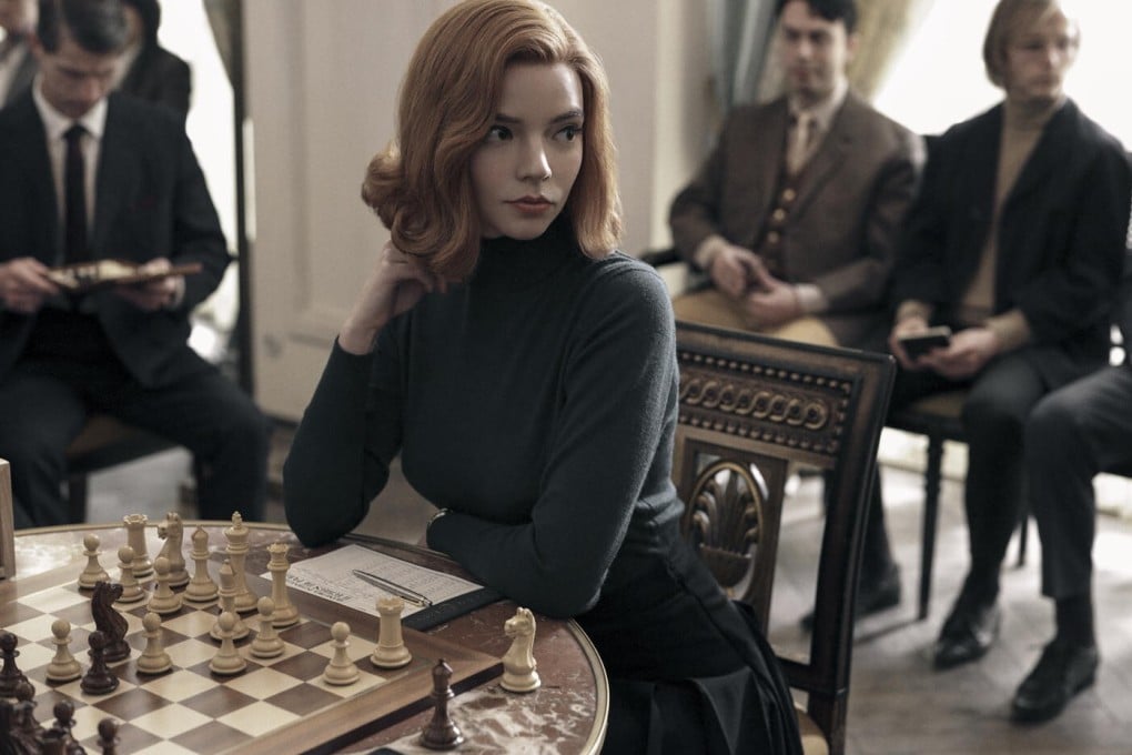 Anya Taylor-Joy plays chess prodigy Beth Harmon in Netflix’s popular drama miniseries, The Queen’s Gambit. Photo: Netflix