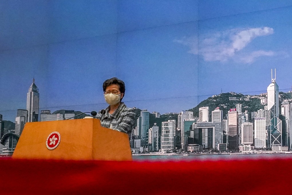 The stakes for Chief Executive Carrie Lam’s policy address there are especially high. Photo: Felix Wong
