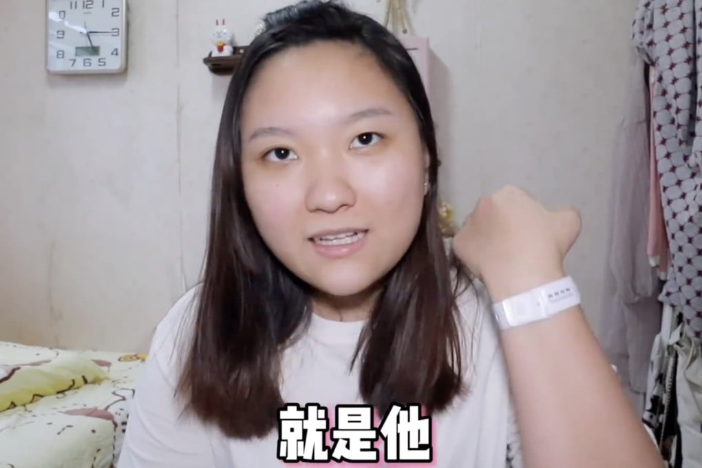 The vlogger, known as “Hong Kong’s Little Miss Tsang”, has more than 5,000 followers. Photo: Weibo