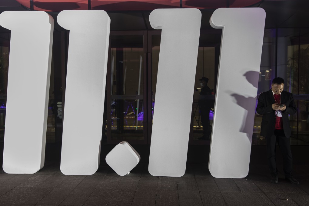 Chinese splurged 769.7 billion yuan this year during Singles’ Day. Photo: Bloomberg