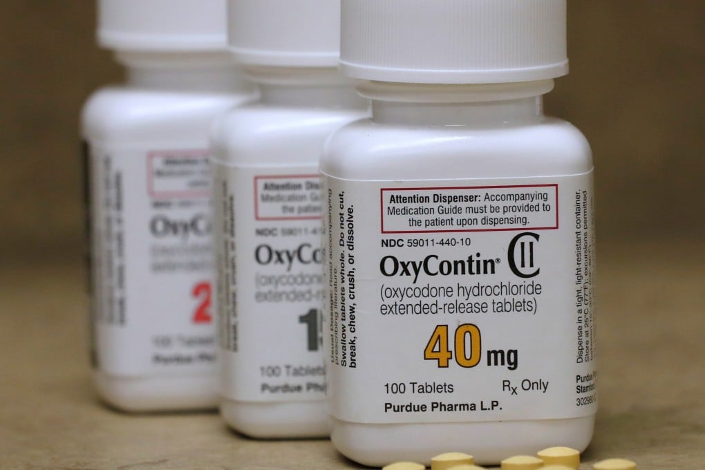 Bottles of prescription painkiller OxyContin pills, made by Purdue Pharma. File photo: Reuters