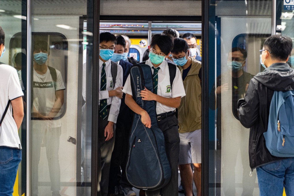 Social-distancing measures have been tightened amid a spike in Covid-19 infections. Photo: Bloomberg