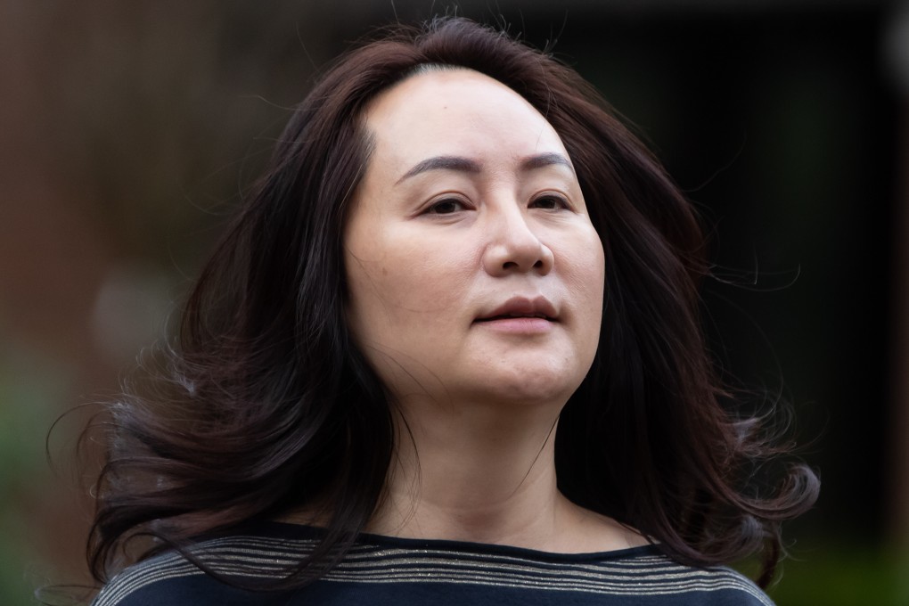 Meng Wanzhou, chief financial officer of Huawei Technologies, leaves her home to attend a hearing at the Supreme Court of British Columbia in Vancouver on Wednesday. Photo: Bloomberg