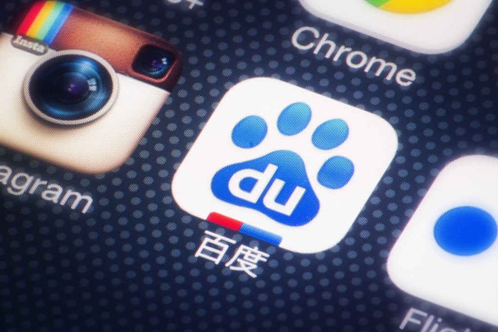 Baidu’s main search app has 544 million monthly active users, the company said in September. Photo: Shutterstock