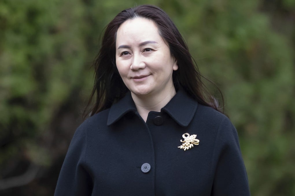 Huawei’s Chief Financial Officer Meng Wanzhou leaves her home to attend a hearing at the British Columbia Supreme Court in Vancouver on Thursday. Photo: AP