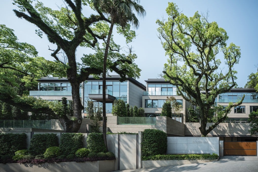 Residences on The Peak, such as 77/79 Peak Road, are among Hong Kong’s most exclusive. Photo: Wheelock Properties