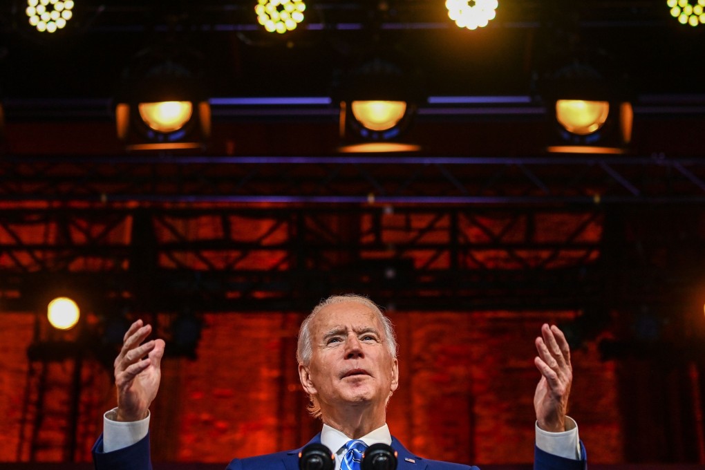 Debate over China-US ties has heated up in Beijing after Joe Biden was elected president. Photo: AFP