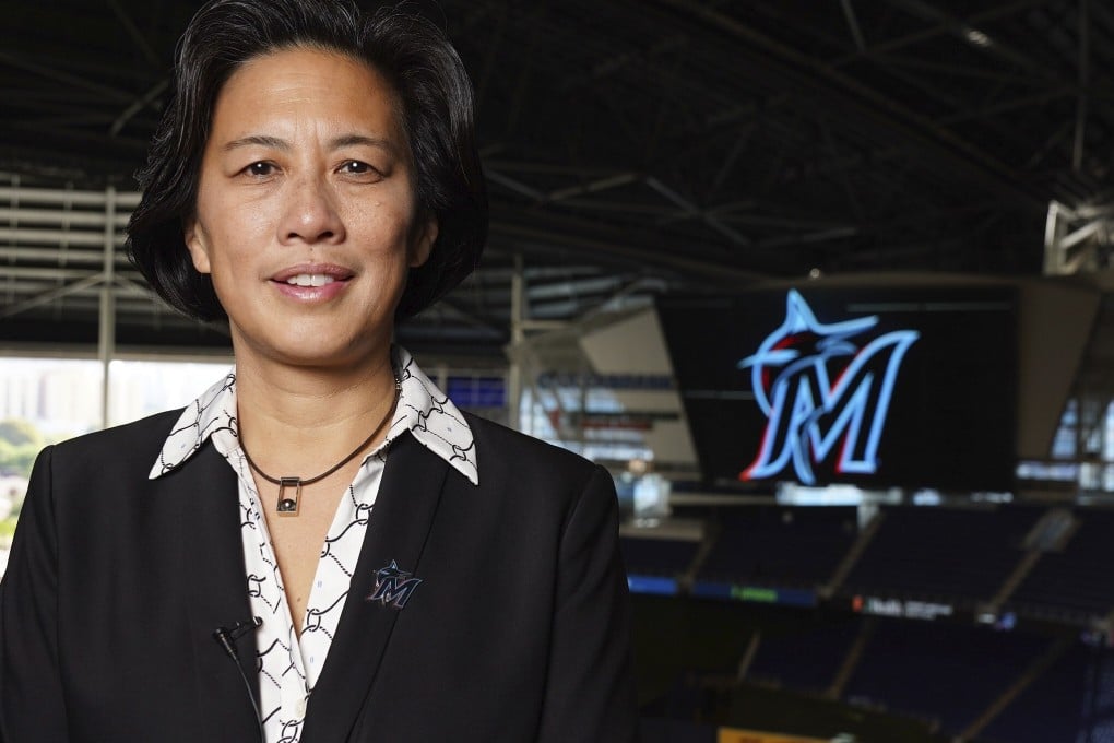Kim Ng’s rise to general manager of the Miami Marlins is a breakthrough in American sports, which has largely marginalised Asian-American women. Photo: AP